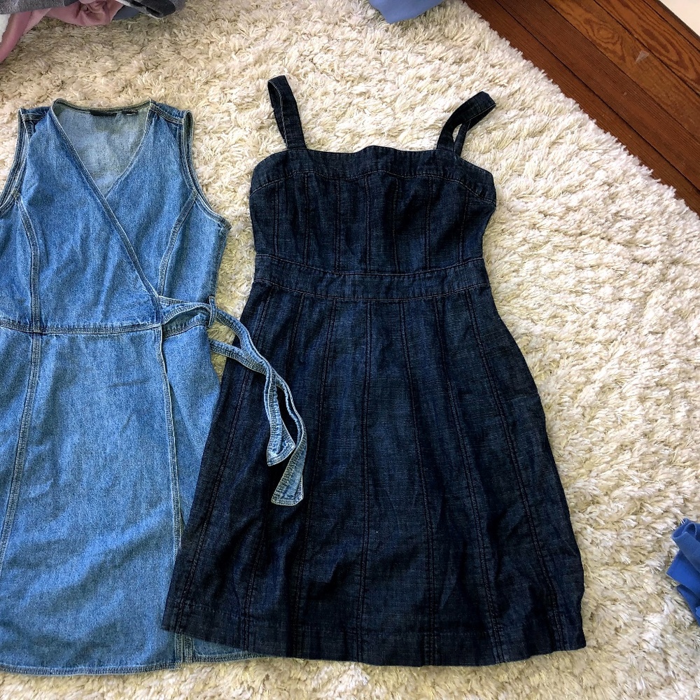 Denim dress